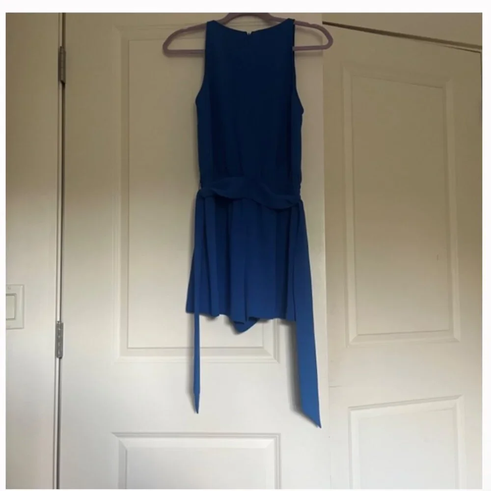 Club Monaco Taye Blue Romper - Picture 3 of 9